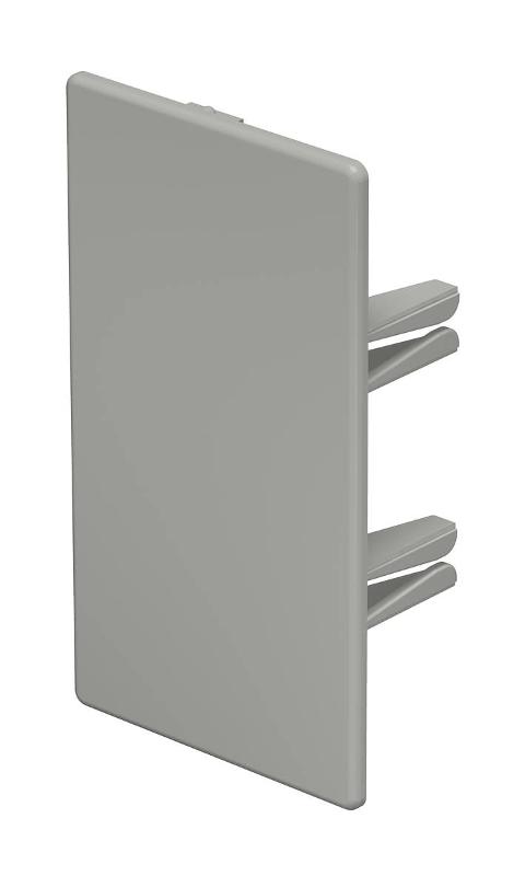 Торцевая заглушка кабельного канала WDK 60x110 мм (ПВХ,серый) (WDK HE60110GR) | 6022588 | OBO Bettermann — OBO Bettermann