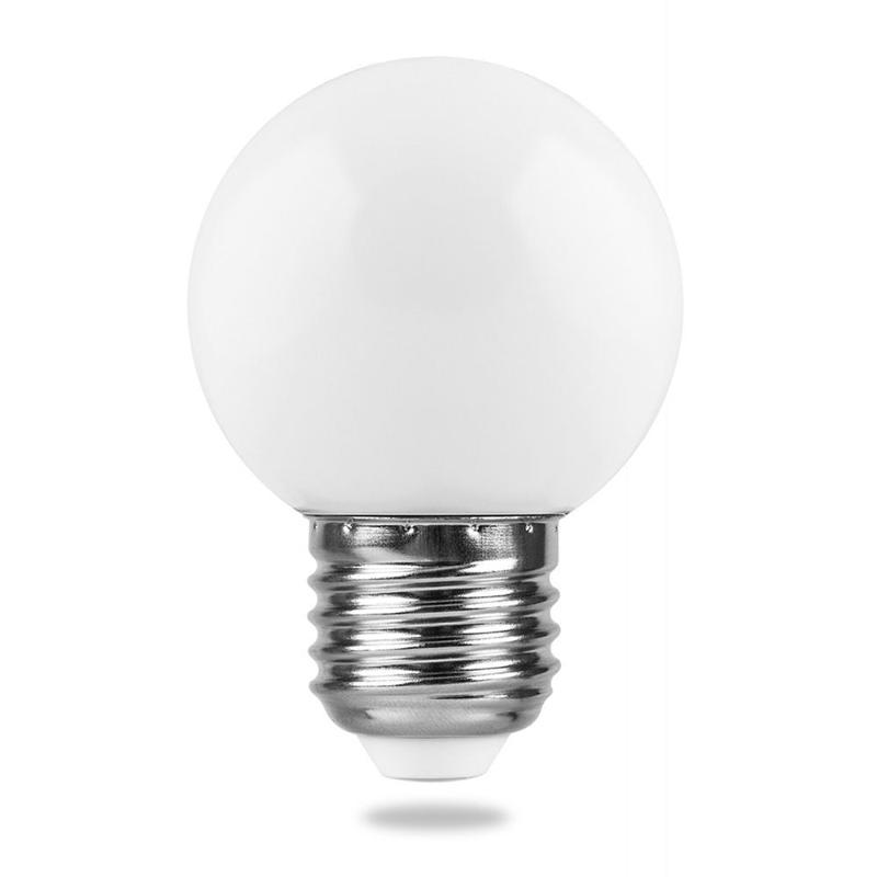 Лампа светодиодная для белт лайта LB-37 (1W) 230V E27 6400K G45 | 25115 | FERON — миниатюра 2