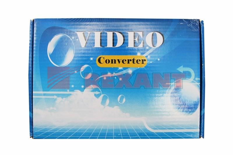 Конвертер SCART на HDMI, металл | 17-6905 | REXANT — миниатюра 2