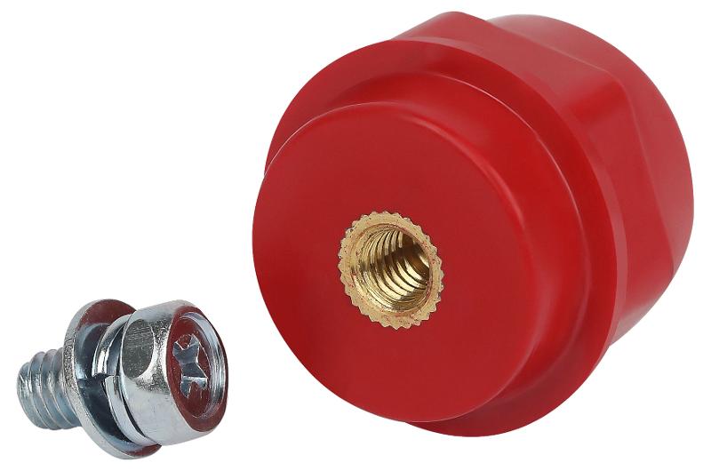 Изолятор ЭРА NO-224-148 SM-25 с болтом (Н25хD30мм М6) 6кВ | Б0065663 | ЭРА — миниатюра 4