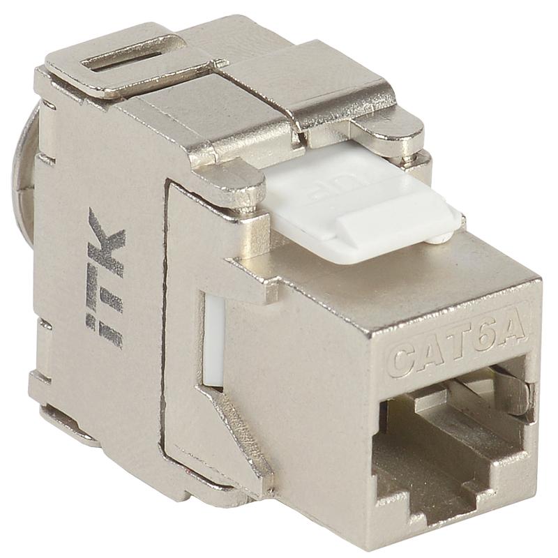 Модуль Keystone Jack кат.6A STP, IDC Dual, верт. зад. | CS1-1C6AF-D2 | ITK — ITK