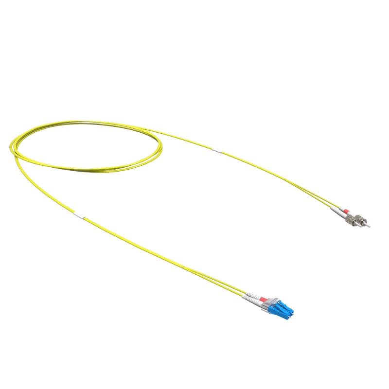 Оптический коммутационный шнур переходной Duplex LC-UPC/ST-UPC, 9/125 OS2, 3 м | RNPC9DSULU3 | DKC — DKC (ДКС)