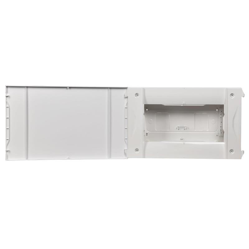 KREPTA Корпус пластиковый ЩРВ-П-18 белая дверь IP40 | KR5-KP13-V-18-41 | IEK — миниатюра 3