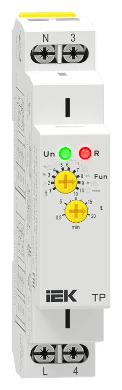 Реле импульсное TP с задержкой выкл. 1 конт. 230В AC | CTR-450-TP-1-1HD-A230-C00 | IEK — миниатюра 4