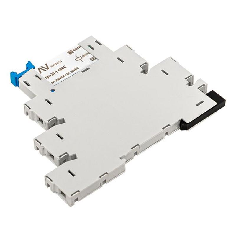 Реле промежуточное с розеткой в сборе РП slim 23/1 6A 230В AC | rps-23-1-60-rms230AC | EKF — миниатюра 13