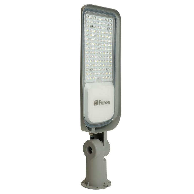 Уличный светодиодный светильник 100W 100-265V/50Hz цвет серый (IP65), SP3060 | 48687 | FERON — миниатюра 3