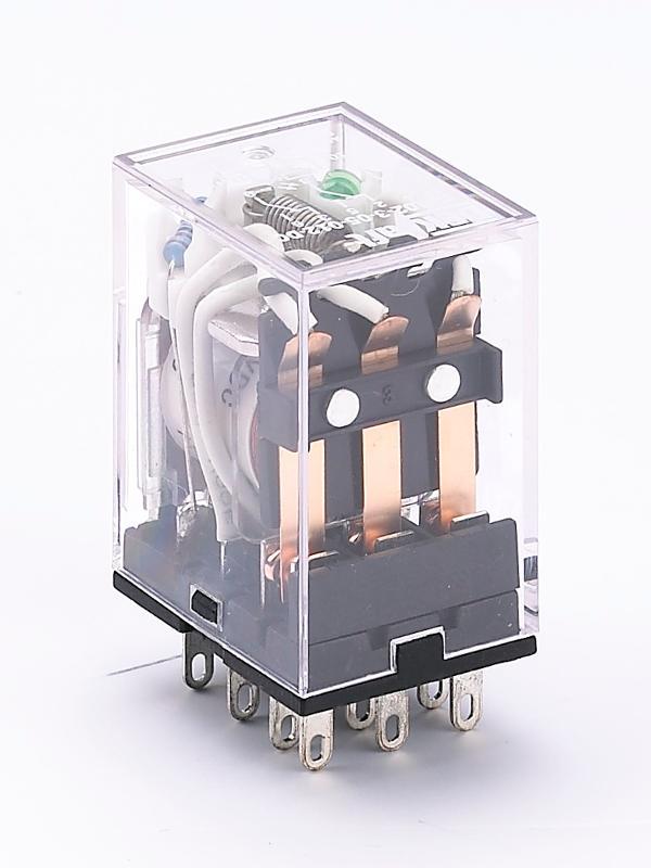 Промежуточное реле 3 конт. с инд. LED 5А 12В DC ПР-1 | 23224DEK | DEKraft — миниатюра 2