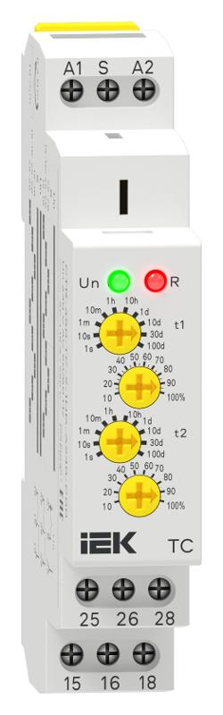 Реле циклическое TC реверс. 2 конт. 230В AC | CTR-450-TC-2-1HD-A230-C00 | IEK — миниатюра 4