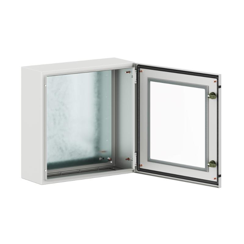 Корпус навесной уличный ST Outdoor с М/П с прозрачной дверью ВxШxГ 500x500x200 мм, IP66 | R5STX0552-OUTDOOR | DKC — миниатюра 2