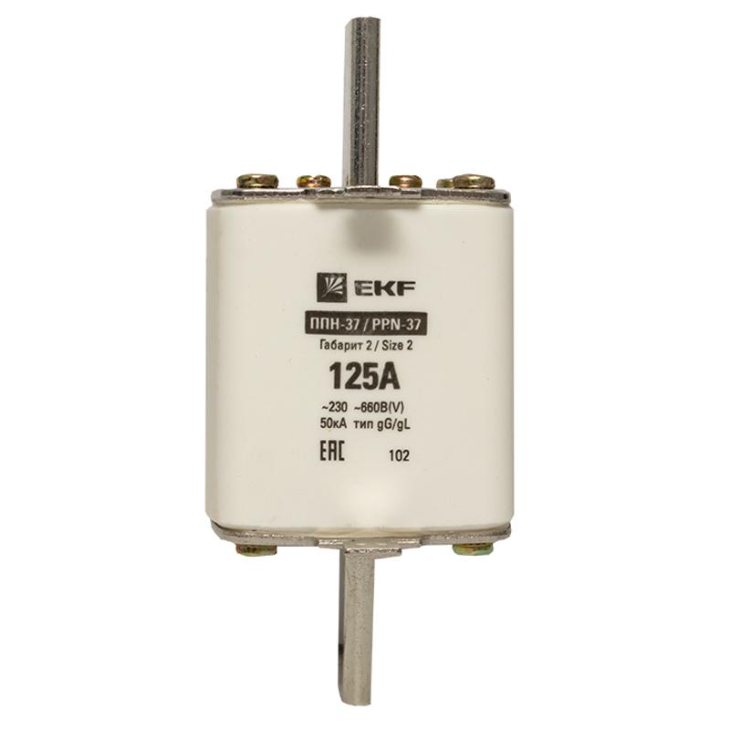 Плавкая вставка ППН-37 400/125А габарит 2 | fus-37/400/125 | EKF — миниатюра 6