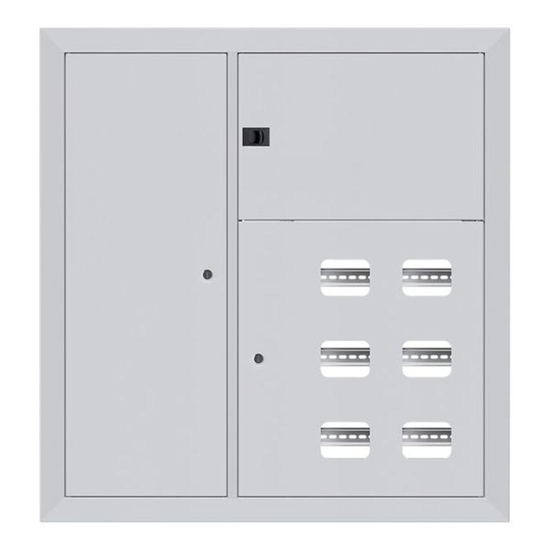 Щит этажный 6 кв. слаботочка слева (1000х950х160) Basic | mb28-v-6z | EKF — миниатюра 2