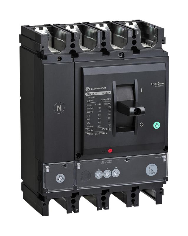 АВТ.ВЫКЛ SYSTEMEPACT CCB400 100KA 4P4D TMD250 РЫЧАГ | SPC400S25023L4DF | SE — Systeme Electric