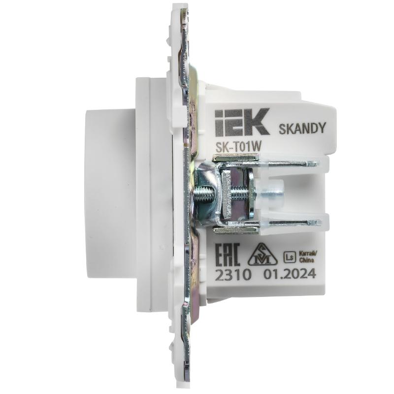 SKANDY Термостат электронный с индикацией SK-T01W арктический белый | SK-RT11-K01 | IEK — миниатюра 5
