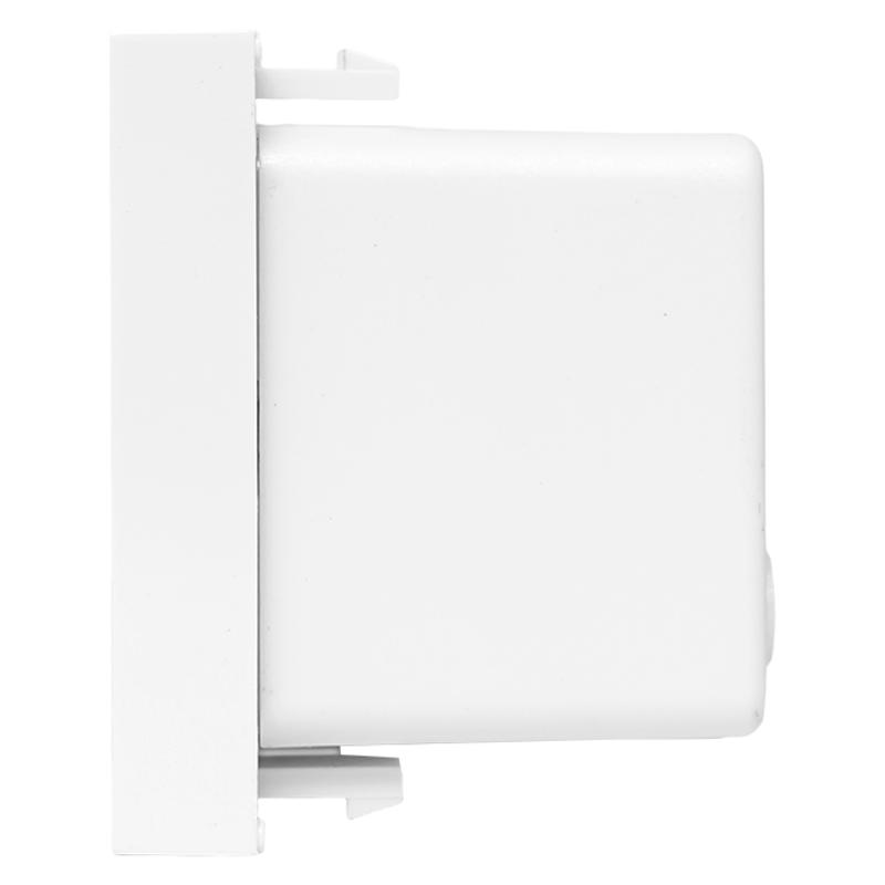 Розетка USB A+C, 2.1А, 2 гнезда, без индикатора, белая 45*45мм | E2MR2-21USB-10-AC | EKF — миниатюра 4