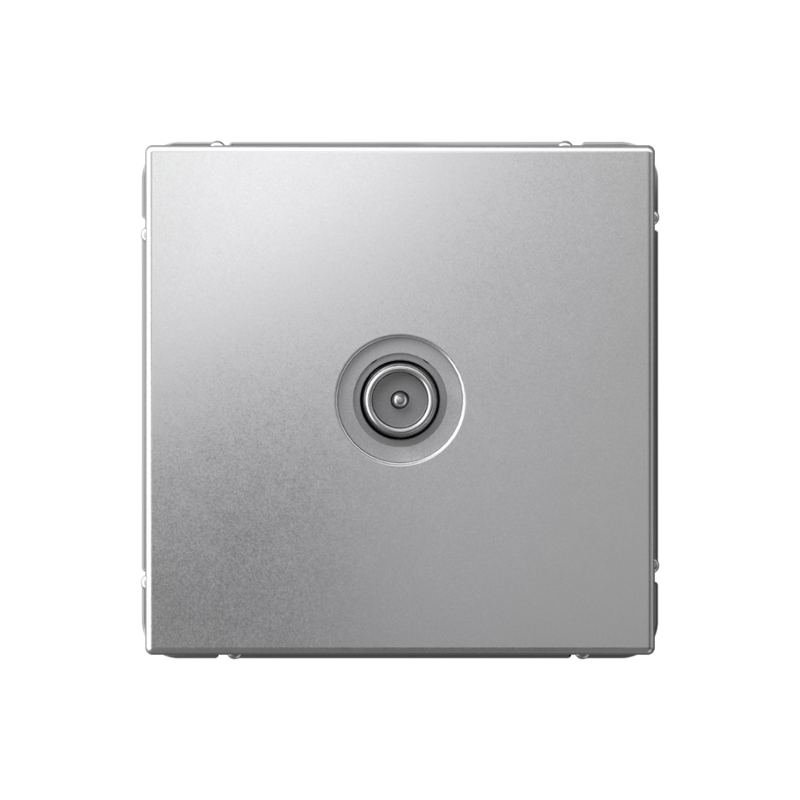 ArtGallery Алюминий Розетка TV проходная 4DB, механизм | GAL000392 | SE — Systeme Electric