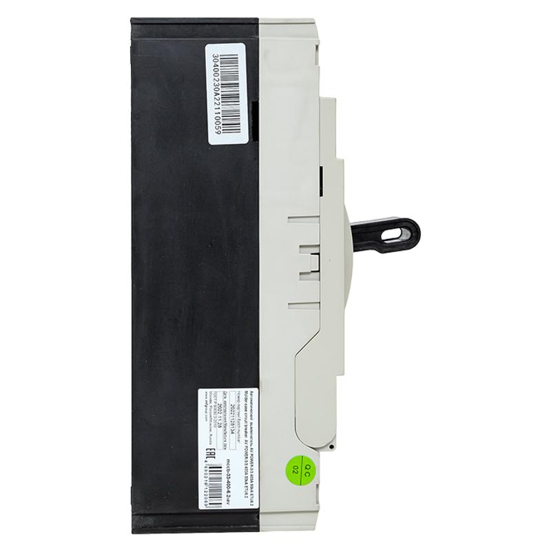 Выключатель автоматический AV POWER-3/3 400А 50kA ETU6.2 | mccb-33-400-6.2-av | EKF — миниатюра 9