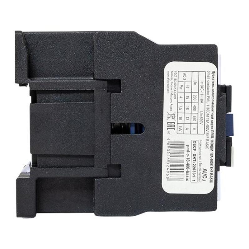 Пускатель электромагнитный серии ПМЛ-1160ДМ 18А 400В  Basic | pml-s-18-400-basic | EKF — миниатюра 14