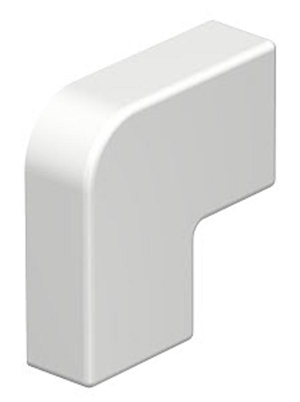Крышка плоского угла кабельного канала WDK 10x20 мм (ПВХ,белый) (WDK HF10020RW) | 6154212 | OBO Bettermann — миниатюра 2
