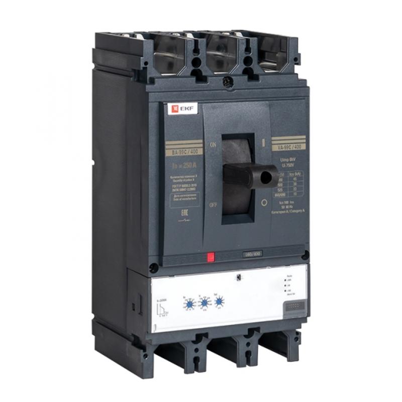 Выключатель автоматический ВА-99C 400/250А 3P 45кА EKF PROxima | mccb99C-400-250 | EKF — EKF