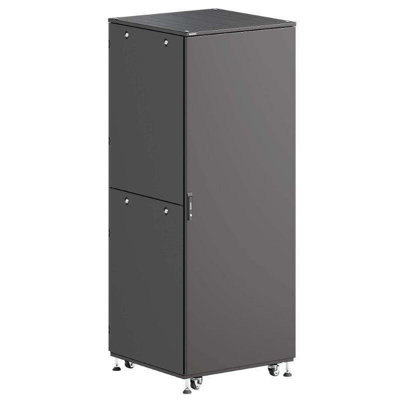 Шкаф ДКС напольный 19", 47U 800x1200мм, двойные боковые панели, черный RAL9005 | R5ITN47812FM1M2SB | DKC — DKC (ДКС)