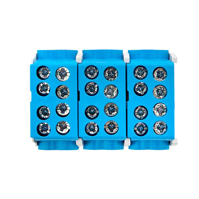 Клемма распределительная КСР с двойным винтом 2x25/2x16 синяя PROxima | ksr-2.25-2.16-blue | EKF — миниатюра 10