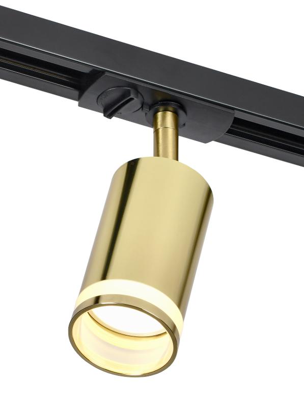 Светильник 4116 декор. трековый поворотный GU10 золото | LT-USB0-4116-GU10-1-K22 | IEK — миниатюра 3
