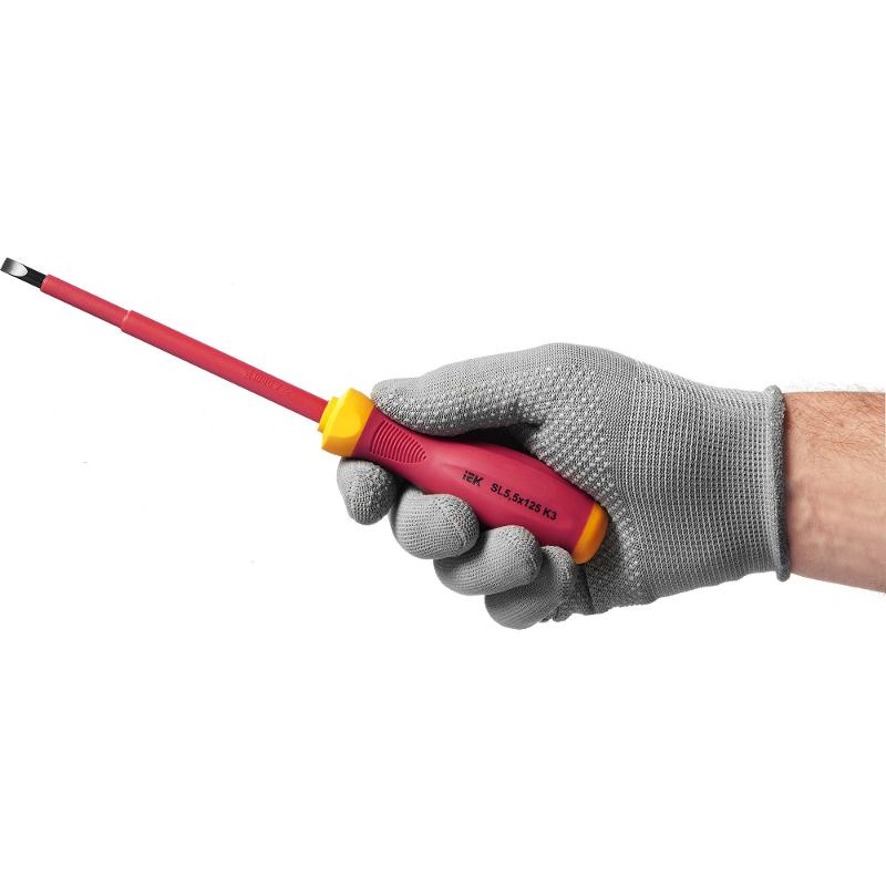 Отвертка диэлектрическая SL5,5х125 K3 ARMA2L 3 | A2L3-SC30-K3-SL-55-125 | IEK — миниатюра 3