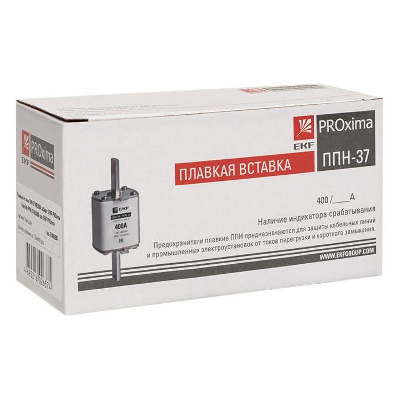 Плавкая вставка ППН-37 400/200А габарит 2 | fus-37/400/200 | EKF — EKF