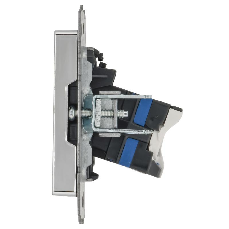 BRITE Роз. комп. RJ45 кат.6 РК11-БрГН мет х/н  | BR-K10-2-M-K23 | ИЭК — миниатюра 5