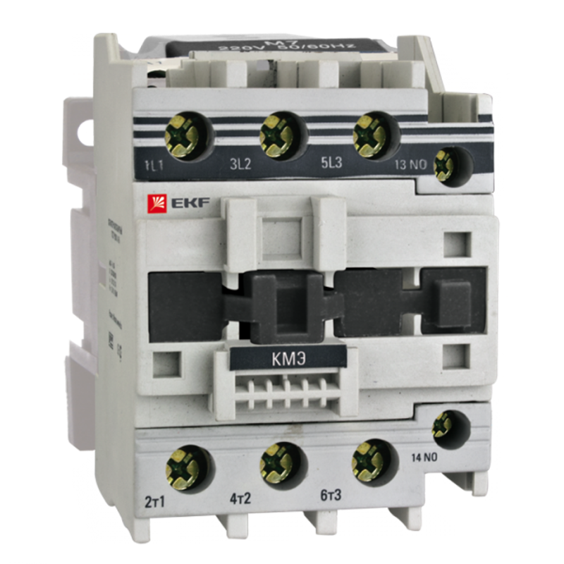 Контактор малогабаритный КМЭ 65А 220В NO+NC EKF PROxima | ctr-s-65-220 | EKF — EKF