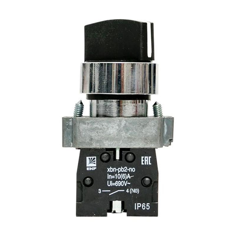 Переключатель BD33 3P короткая ручка 2NO IP65 PROxima | xb2-bd33-65 | EKF — миниатюра 7