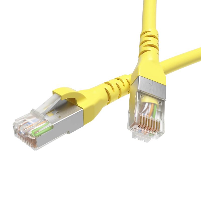 Патч-корд экранированный CAT5E F/UTP 4х2, LSZH, желтый, 3.0м | RN5EFU4530YL | DKC — DKC (ДКС)