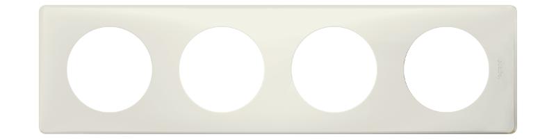 Celiane Перкаль Белый Рамка 4-я (2+2+2+2 мод) | 066704 | Legrand — Legrand