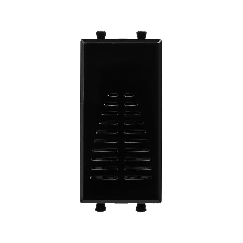 Звонок "Черный квадрат" Avanti, 220V, 1 мод | 4402191 | DKC — DKC (ДКС)
