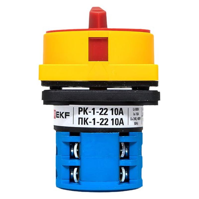 Переключатель кулачковый ПК-1-22 10А 2P "1-0-2" с блокировкой IP65  PROxima |pk-1-22-10-a65| EKF — миниатюра 17