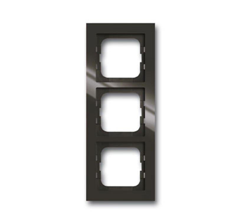 Рамка 3-постовая, серия axcent, цвет ch?teau-black | 1754-0-4493  | 2CKA001754A4493 | ABB — ABB