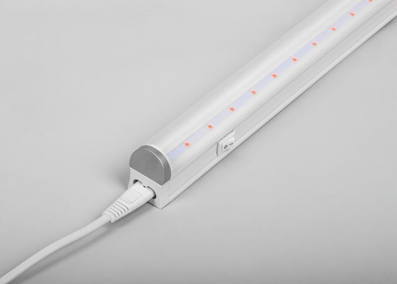 Светильник светодиодный для растений AL7000 14W AC220-240V, пластик,IP40,с выключателем, сет. шнуром, коннек-ом1175*28*35мм | 28927 | FERON — миниатюра 2