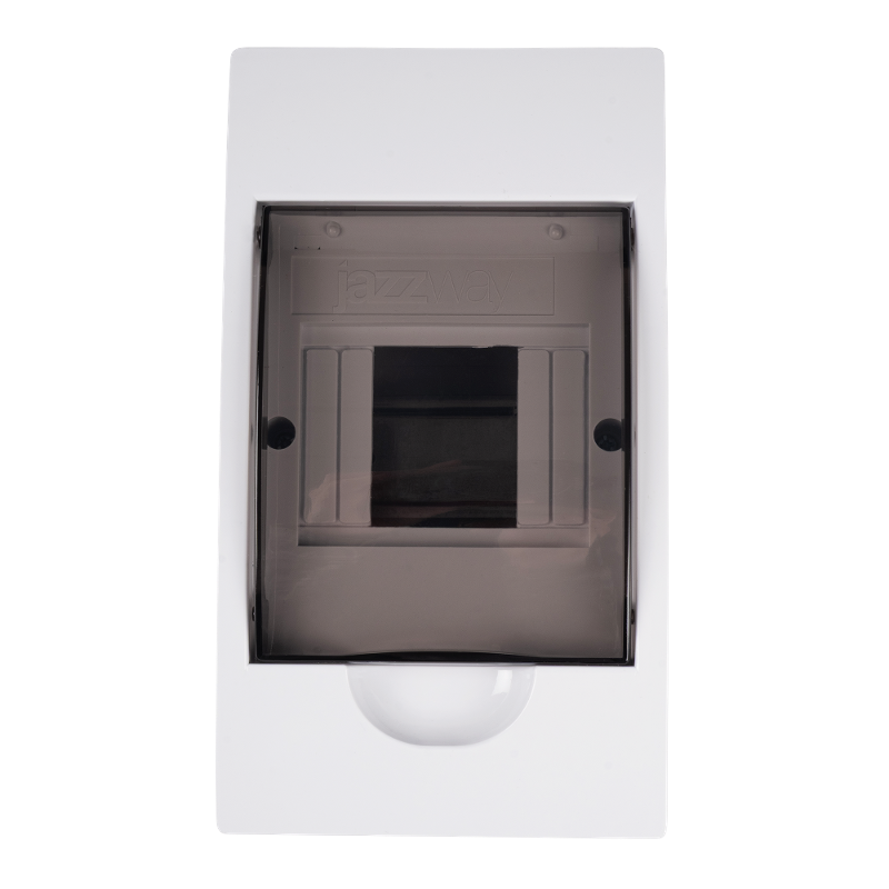 Корпус пластиковый навесной на 4 модулей PDB/W 1004 WH (ЩРН-П- 4) IP41 | .5071643 | Jazzway — Jazzway
