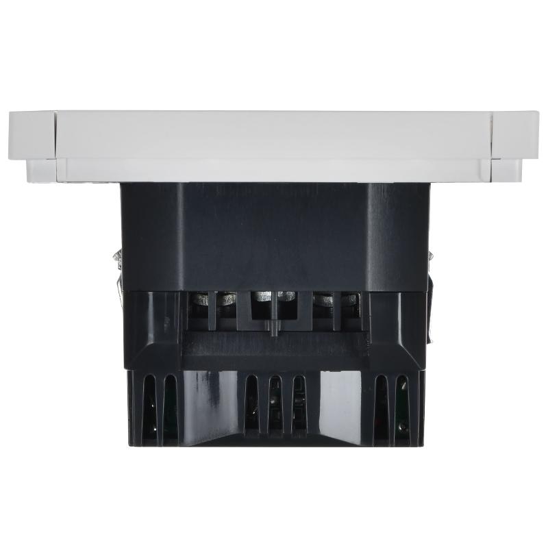 FORTE&PIANO Розетка с заземлением, со шторками в/к 16А USB A+C 18Вт FP247 белый | FP-R14-16-U22-018-K01 | IEK — миниатюра 4