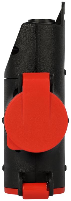 Колодка ЭРА KB-3e-R-IP44 с заземлением 3 розетки 16A IP44 красная | Б0072714 | ЭРА — миниатюра 4