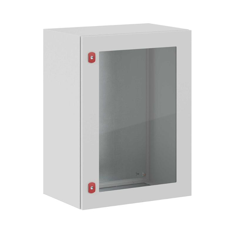 Корпус сварной навесной ST с прозрачной дверью и М/П ВхШхГ  800 x 600 x 400 | R5STX0864 | DKC — миниатюра 1