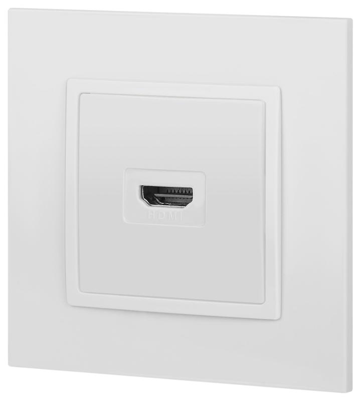 14-3114-01 Розетка HDMI, IP20, Эра Elegance, белый | Б0034332 | ЭРА — миниатюра 5