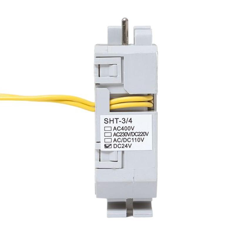 AV POWER-3/4 Независимый расцепитель SHT DC24В слева | mccb-34-SHT-DC24-av | EKF — миниатюра 7