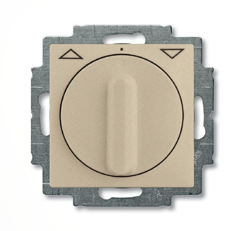 ABB Basic 55 Шампань Выключатель жалюзийный поворотный без фиксации | 1101-0-0927  | 2CKA001101A0927 | ABB — ABB