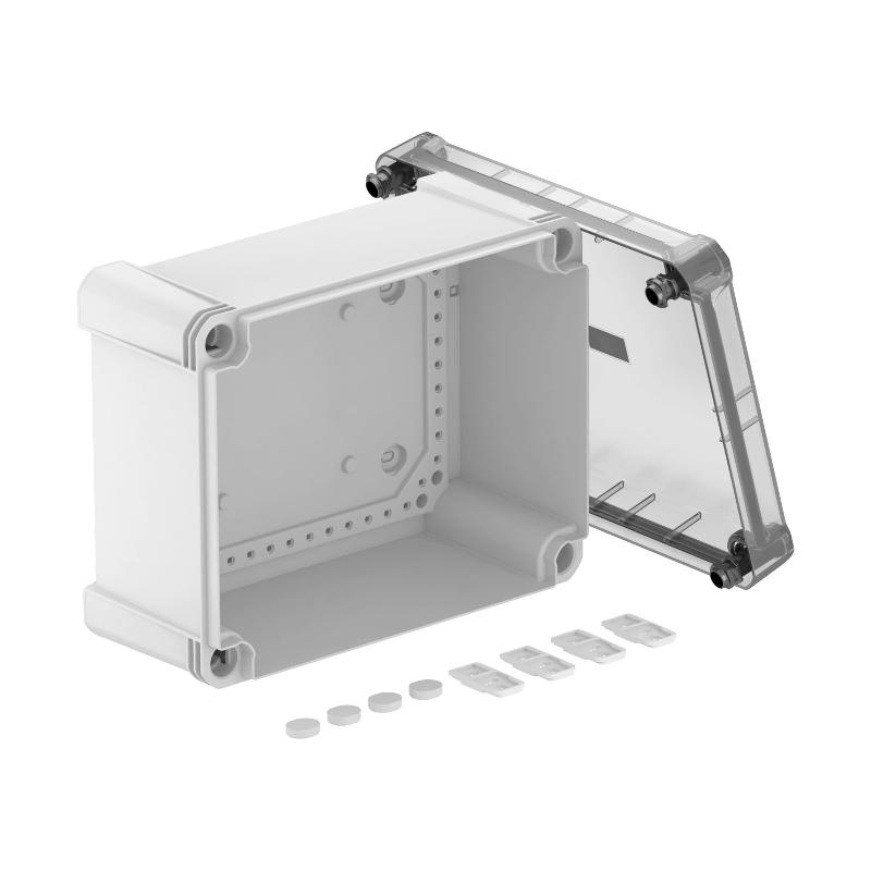 Распределительная коробка X16C, IP 67, 241x191x126 мм, сплошная стенка, с прозрачной крышкой | 2005540 | OBO Bettermann — OBO Bettermann