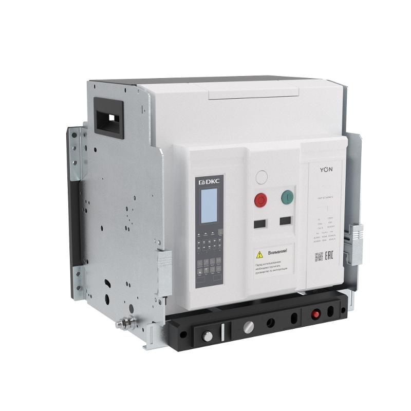 Воздушный авт. выкл. YON pro ANX25X 3P 2500 А 100 кА, типоразмер M, расцепитель ETE, выкат., гор./верт. подк., упр. 220 В AC | ANX25XM3DH622200K | DKC — DKC (ДКС)