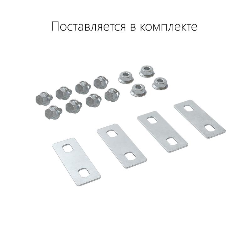 Крышка на угол CDSD/CDSS 90 вертикальный внеш. переходник осн.400 в комплекте с метизами и пластинами PTCE | 38286K | DKC — миниатюра 2