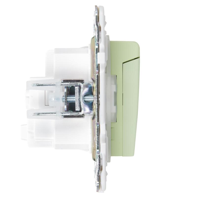 SKANDY Розетка з/к/ш кр. 16А IP44 SK-R11M мятный | SK-R16-16-44-K06 | IEK — миниатюра 4