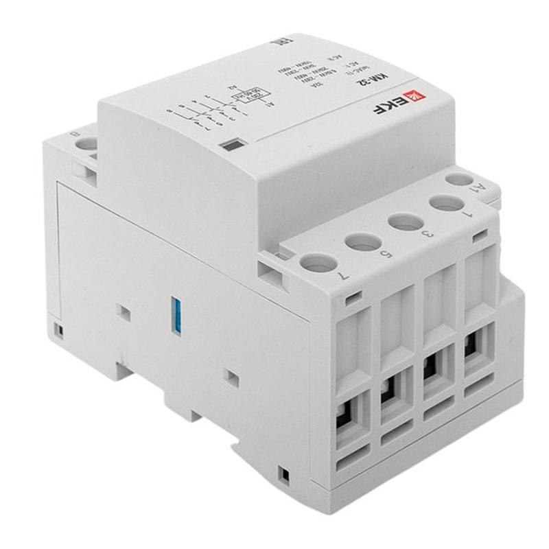 Контактор модульный КМ 32А 4NО (3 мод.) EKF PROxima | km-3-32-40 | EKF — миниатюра 14