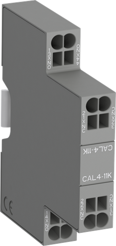 Блок контактный CAL4-11K (1НО+1НЗ) AF09K-AF38K и реле NF22EK-NF40EK | 1SBN010134R1011 | ABB — ABB